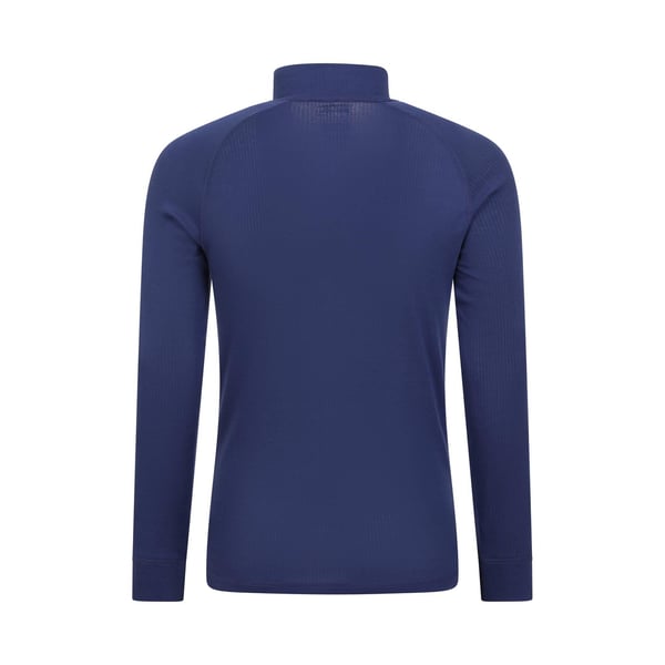 Mountain Warehouse Mens Talus Zip Neck Long-Sleeved Thermal Top
