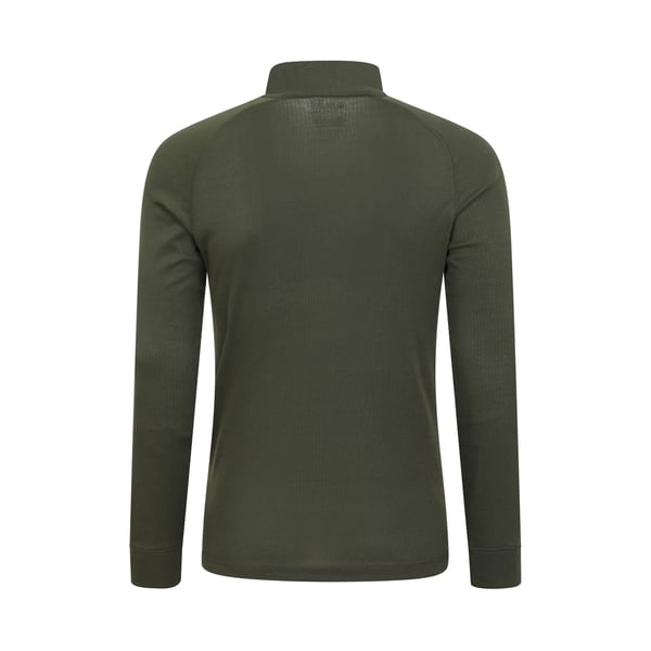 Mountain Warehouse Mens Talus Zip Neck Long-Sleeved Thermal Top