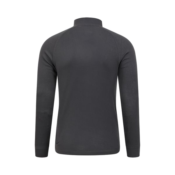 Mountain Warehouse Mens Talus Zip Neck Long-Sleeved Thermal Top