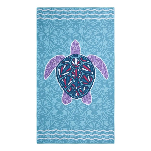 Mountain Warehouse Childrens/Kids Turtle Microfibre Towel