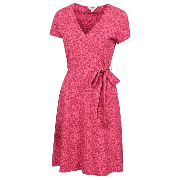 Mountain Warehouse Womens/Ladies Santorini Flower Jersey Wrap Dress