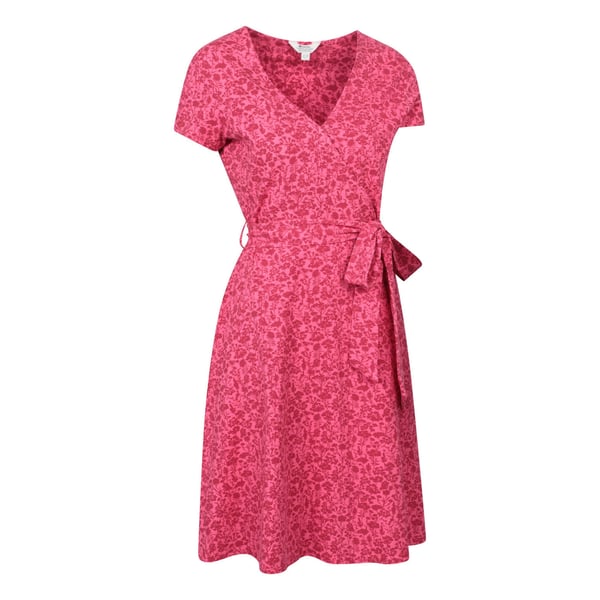 Mountain Warehouse Womens/Ladies Santorini Flower Jersey Wrap Dress