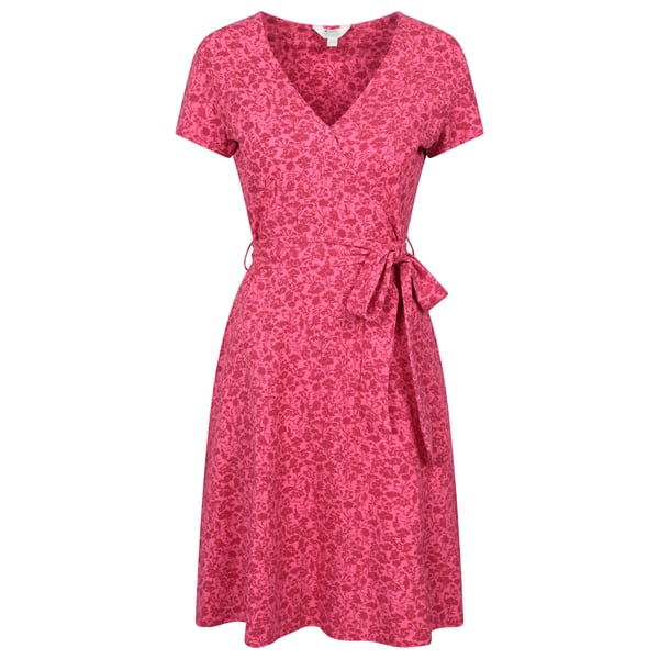 Mountain Warehouse Womens/Ladies Santorini Flower Jersey Wrap Dress