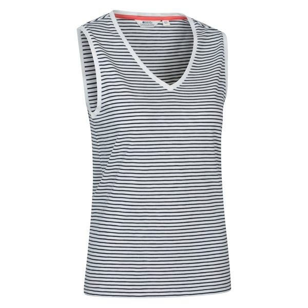 Mountain Warehouse Womens/Ladies Whitley Striped V Neck Vest Top