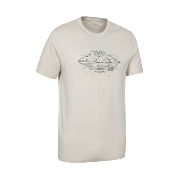 Mountain Warehouse Mens Snowdon Mountain Short-Sleeved T-Shirt