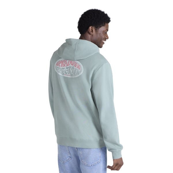 Animal Mens River Worldwide Freeride Back Print Hoodie