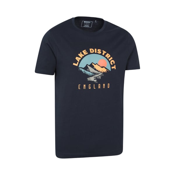 Mountain Warehouse Mens Lake District Short-Sleeved T-Shirt