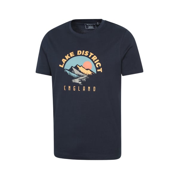 Mountain Warehouse Mens Lake District Short-Sleeved T-Shirt