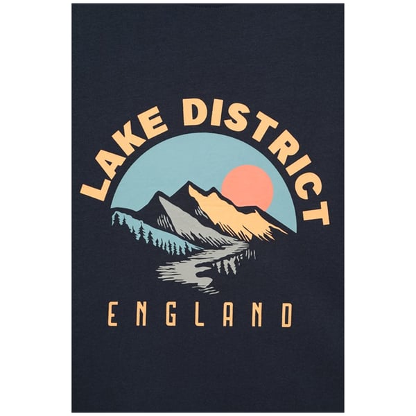 Mountain Warehouse Mens Lake District Short-Sleeved T-Shirt