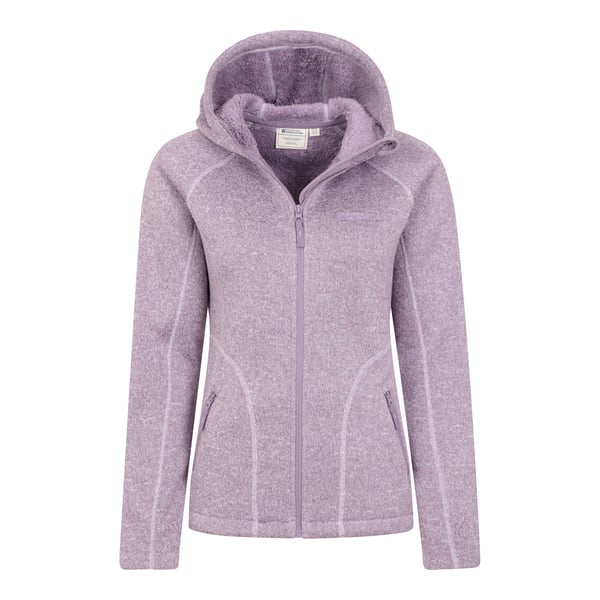 Mountain Warehouse Womens/Ladies Nevis Faux Fur Lined Full Zip Hoodie