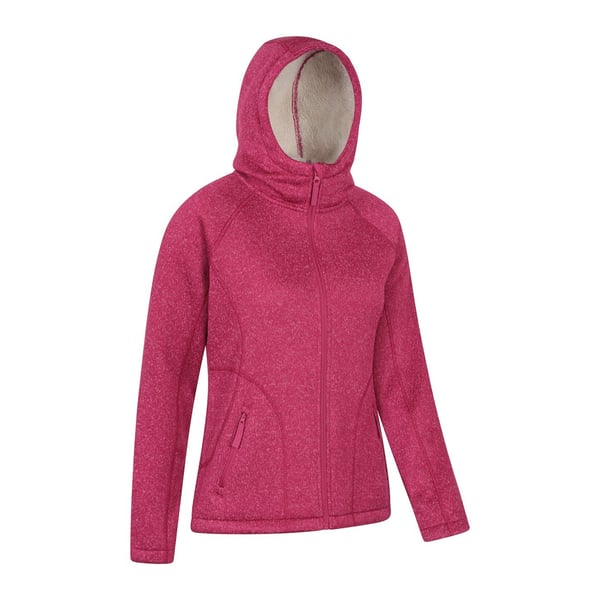 Mountain Warehouse Womens/Ladies Nevis Faux Fur Lined Full Zip Hoodie