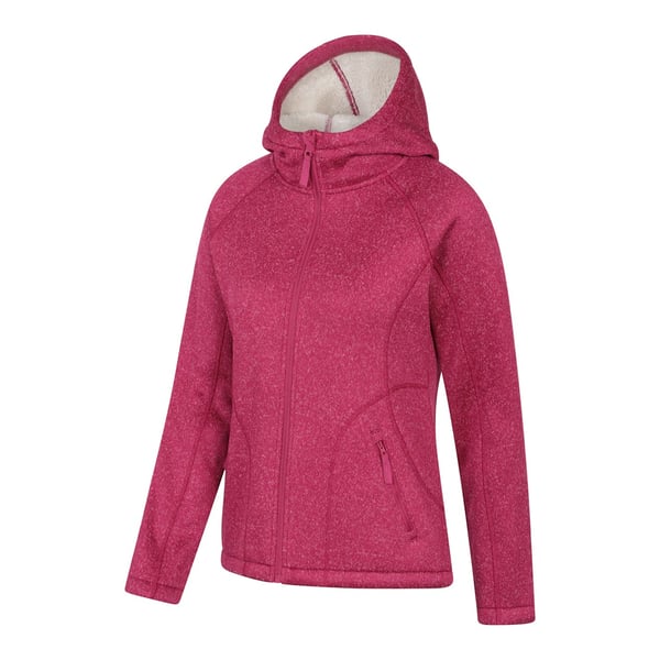 Mountain Warehouse Womens/Ladies Nevis Faux Fur Lined Full Zip Hoodie