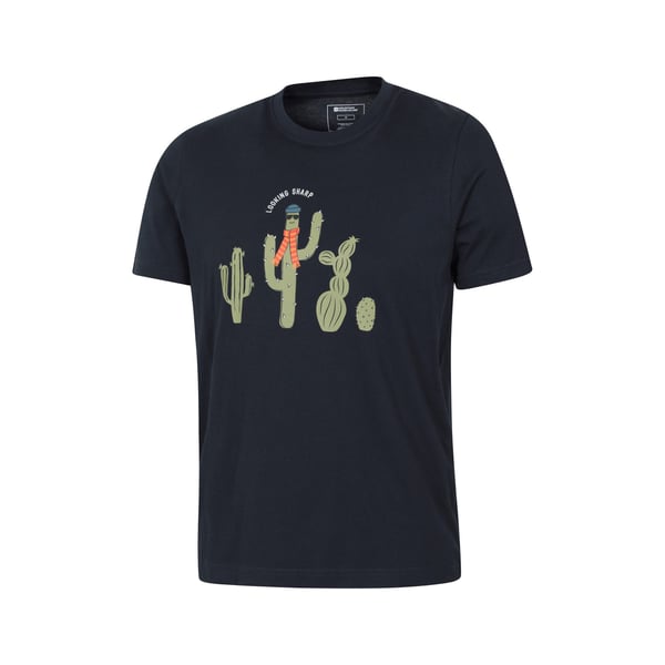 Mountain Warehouse Mens Stay Sharp Graphic T-Shirt