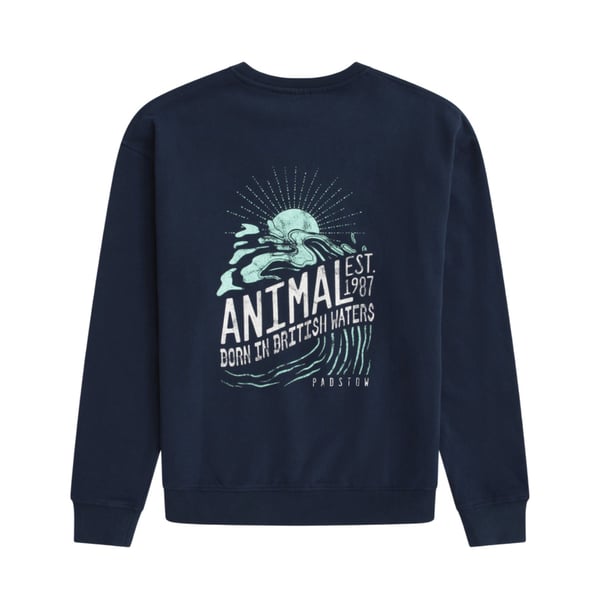 Animal Mens Jonah Padstow Sweatshirt