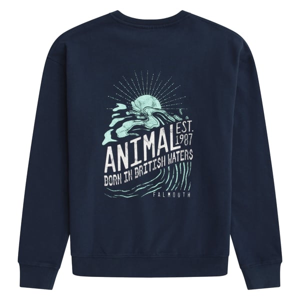 Animal Mens Jonah Falmouth Sweatshirt