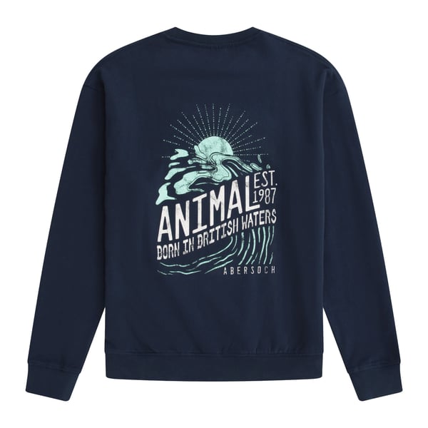 Animal Mens Jonah Abersoch Sweatshirt