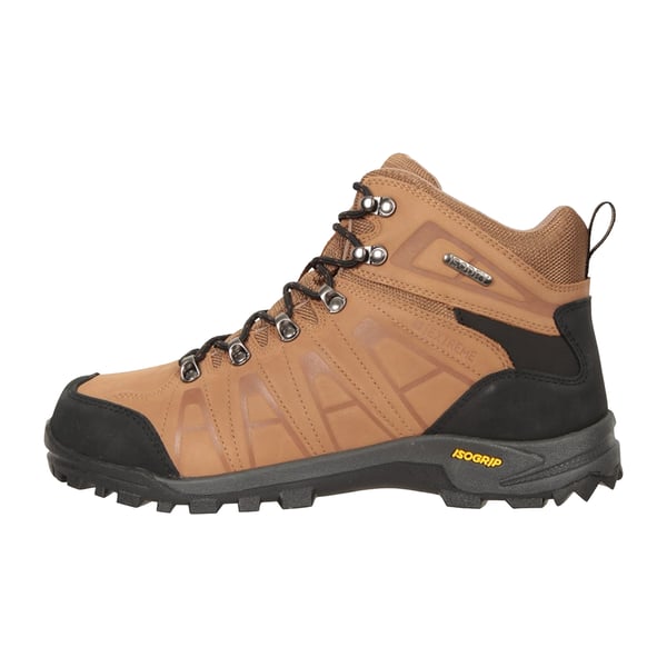 Mountain Warehouse Mens Hurricane Extreme Leather IsoGrip Waterproof Boots