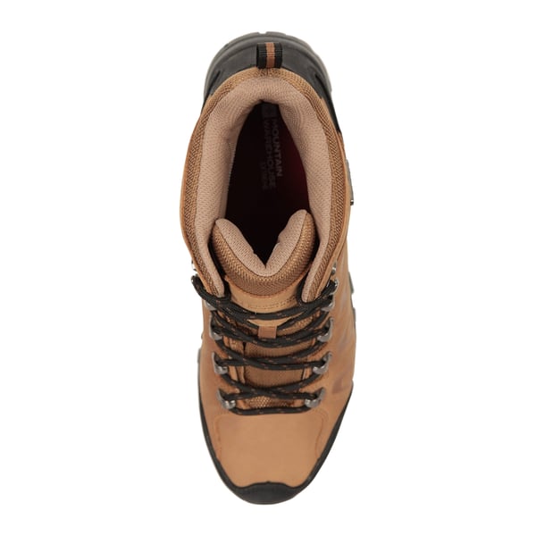 Mountain Warehouse Mens Hurricane Extreme Leather IsoGrip Waterproof Boots