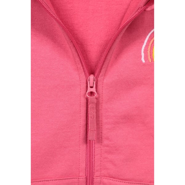 Mountain Warehouse Childrens/Kids Rainbow Heart Full Zip Hoodie