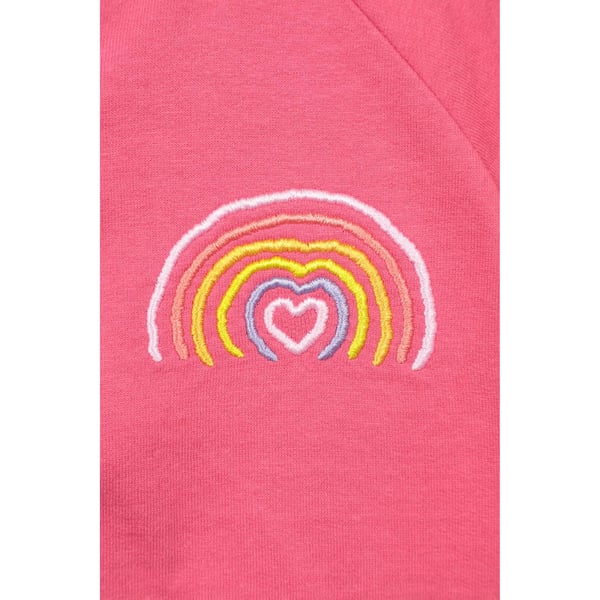 Mountain Warehouse Childrens/Kids Rainbow Heart Full Zip Hoodie