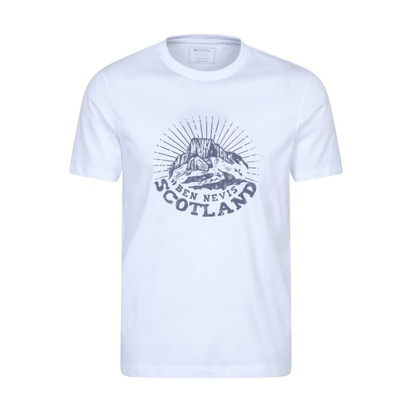 Mountain Warehouse Mens Ben Nevis Scotland Short-Sleeved T-Shirt