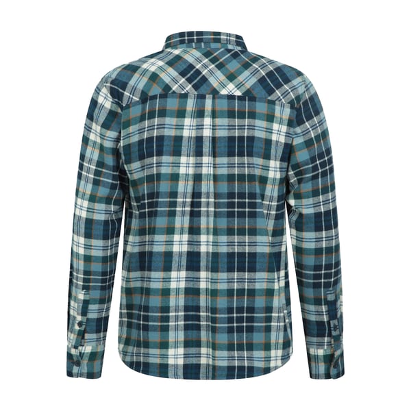Mountain Warehouse Mens Trace Flannel Shirt (Pack of 2)
