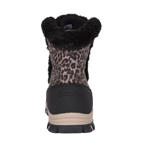 Mountain Warehouse Womens/Ladies Ohio Leopard Print Thermal Snow Boots