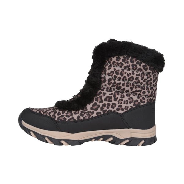 Mountain Warehouse Womens/Ladies Ohio Leopard Print Thermal Snow Boots