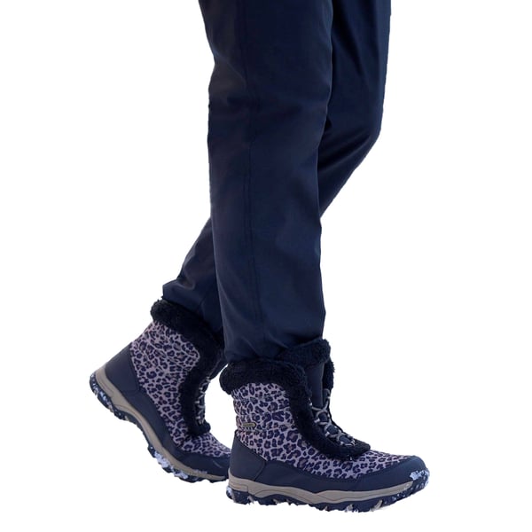 Mountain Warehouse Womens/Ladies Ohio Leopard Print Thermal Snow Boots