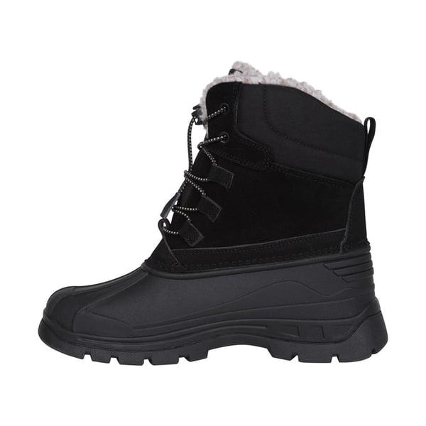 Mountain Warehouse Childrens/Kids Leather Waterproof Borg Lined Snow Boots