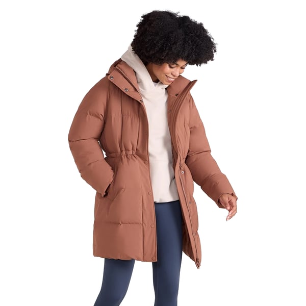 Animal Womens/Ladies Maggie Baffled Waist Detail Coat