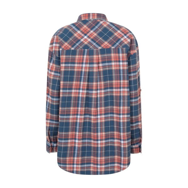 Mountain Warehouse Womens/Ladies Elm Flannel Relaxed Fit Long-Sleeved Shirt
