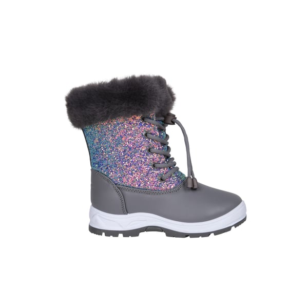 Mountain Warehouse Childrens/Kids Fizz Faux Fur Lined Snow Boots