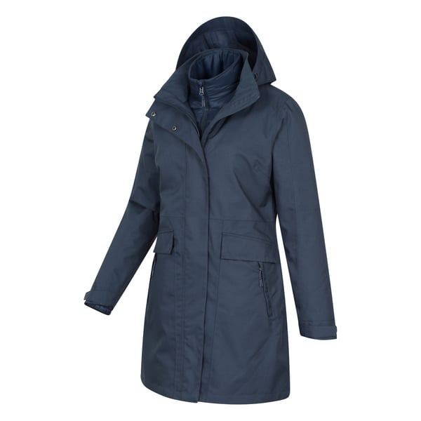 Mountain Warehouse Womens/Ladies Rain On 3 in 1 Waterproof Jacket