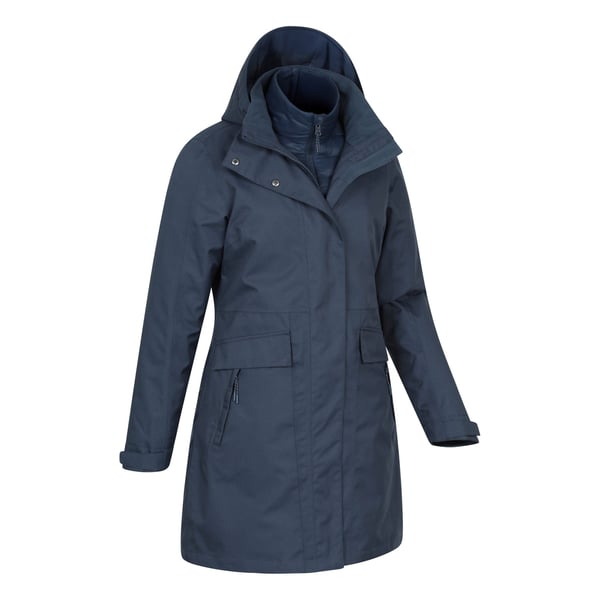 Mountain Warehouse Womens/Ladies Rain On 3 in 1 Waterproof Jacket