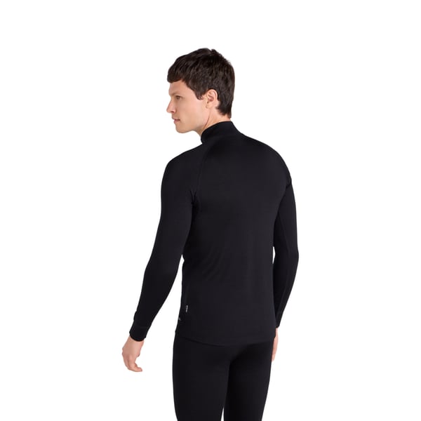 Animal Mens Merino Wool Quarter Zip Midlayer