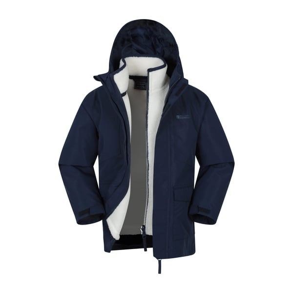 Mountain Warehouse Childrens/Kids Creek 3 in 1 Waterproof Jacket