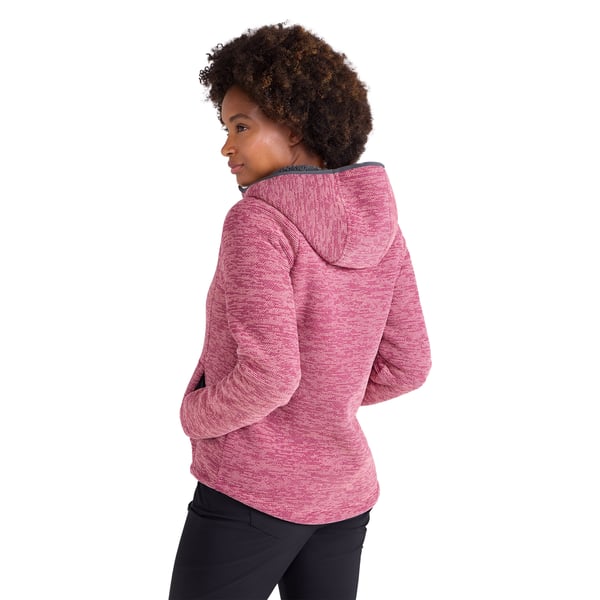 Mountain Warehouse Womens/Ladies Hayfield Melange Faux Fur Lined Fleece Top