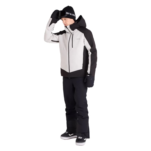 Animal Mens Energy Baffled Baffled Stitching Ski Jacket
