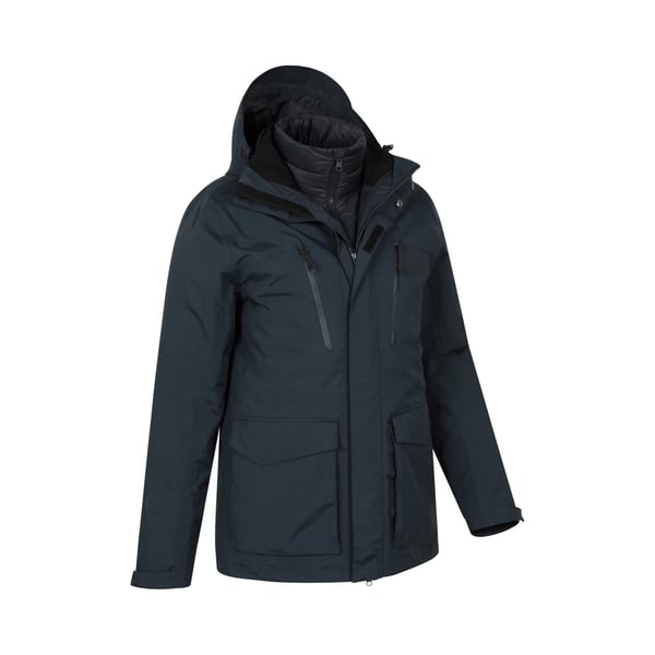 Mountain Warehouse Mens Correspondent II 3 in 1 Down Jacket