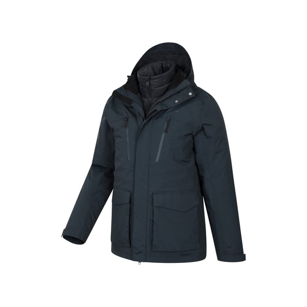 Mountain Warehouse Mens Correspondent II 3 in 1 Down Jacket