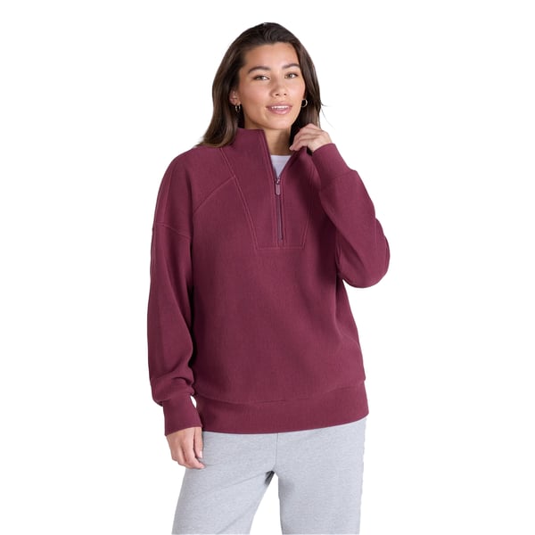 Animal Womens/Ladies Ottoman Half Zip Jumper