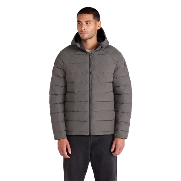 Animal Mens Light Cloud Cosi Hooded Marl Padded Jacket
