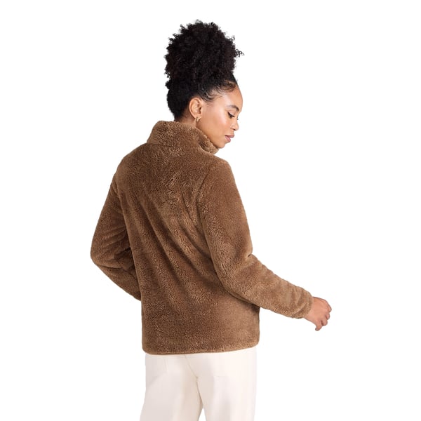 Animal Womens/Ladies Teddy Fleece Half Zip Jacket