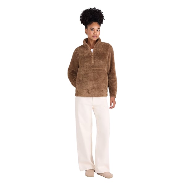 Animal Womens/Ladies Teddy Fleece Half Zip Jacket