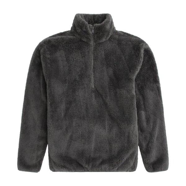 Animal Mens Teddy Fleece Half Zip Jacket