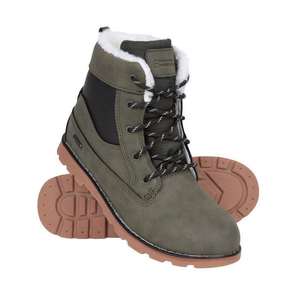 Mountain Warehouse Childrens/Kids Chestnut Borg Waterproof Casual Boots