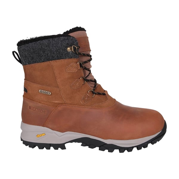 Mountain Warehouse Mens Tallin Leather Waterproof Thermal Snow Boots