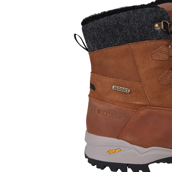 Mountain Warehouse Mens Tallin Leather Waterproof Thermal Snow Boots