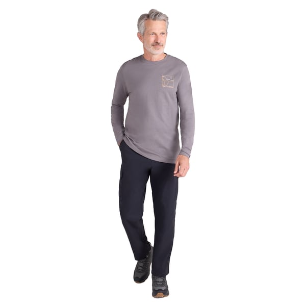 Mountain Warehouse Mens Spirit Of Adventure Long-Sleeved T-Shirt